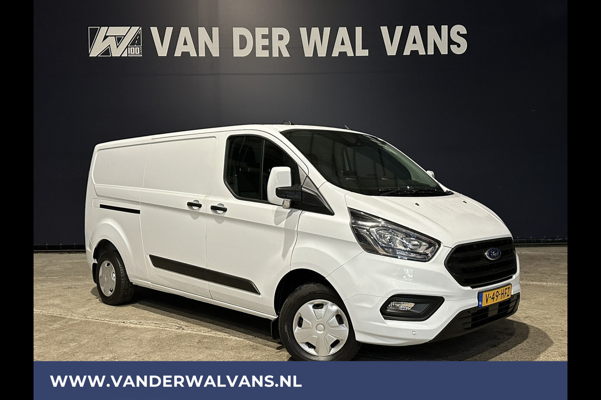 Ford Transit Custom 2.0 TDCI L2H1 Euro6 Airco | LED | Cruisecontrol | 2800kg trekvermogen Parkeersensoren, Verwarmde voorruit, Bijrijdersbank