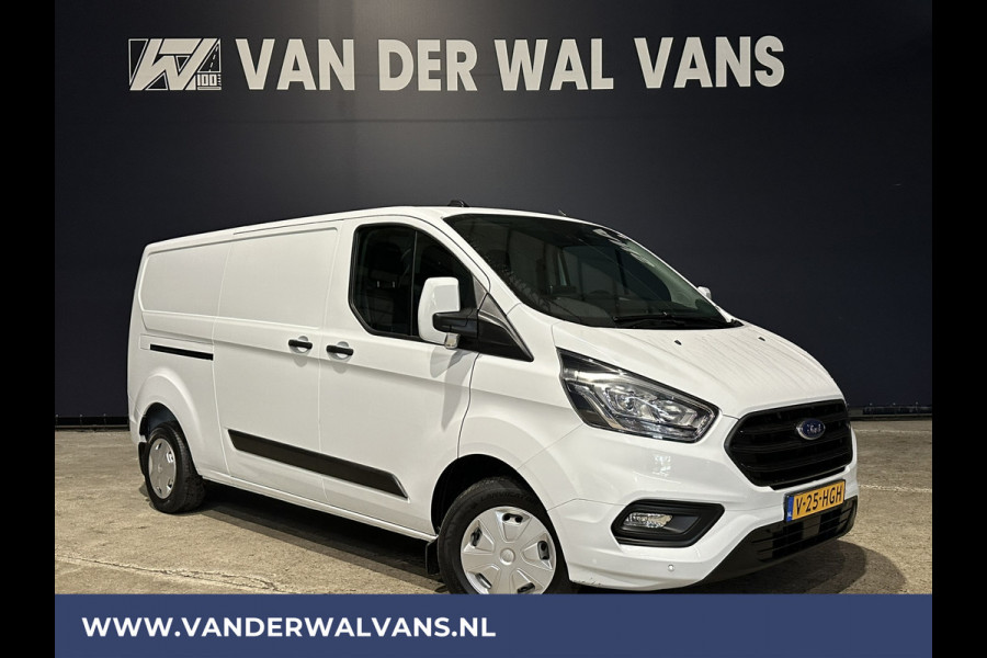 Ford Transit Custom 2.0 TDCI L2H1 Euro6 Airco | Camera | Apple Carplay | LED | Cruisecontrol 2800kg trekvermogen, Android Auto, Parkeersensoren, Verwarmde voorruit, Bijrijdersbank