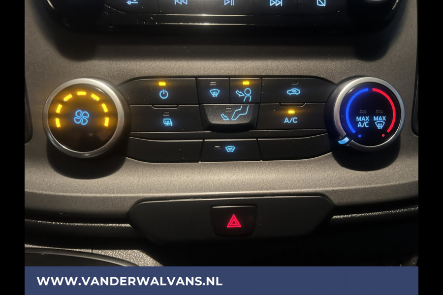 Ford Transit Custom 2.0 TDCI L2H1 Euro6 Airco | Camera | Apple Carplay | LED | Cruisecontrol 2800kg trekvermogen, Android Auto, Parkeersensoren, Verwarmde voorruit, Bijrijdersbank