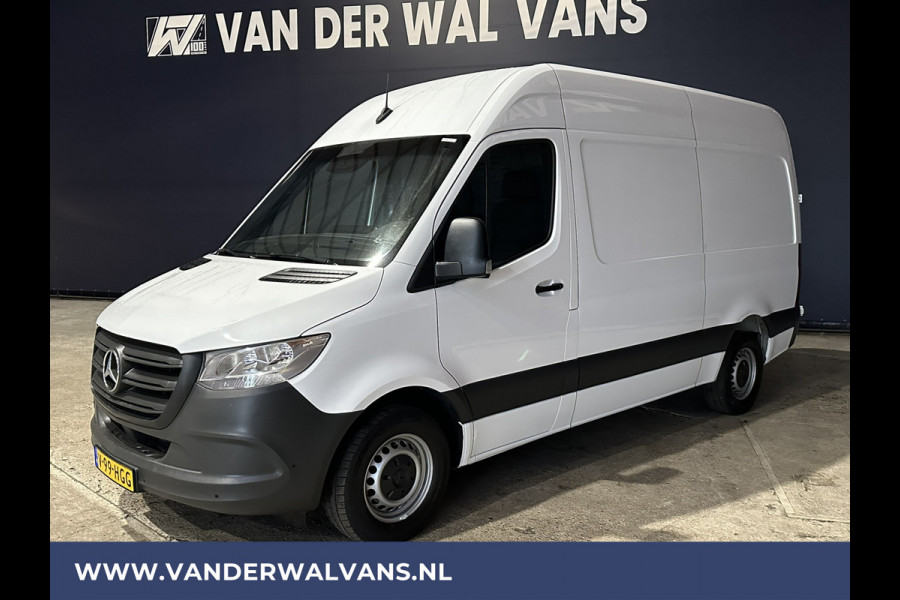 Mercedes-Benz Sprinter 317 CDI 170pk L2H2 Fabrieksgarantie Euro6 Airco | Navigatie | Cruisecontrol | Apple Carplay Android Auto, Parkeersensoren, Bijrijdersbank