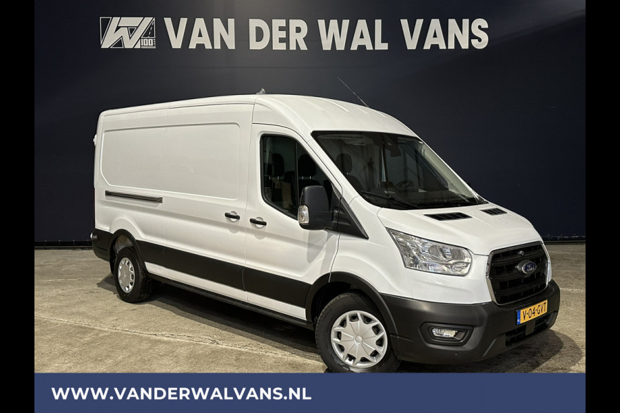 Ford Transit 2.0 TDCI 185pk L3H2 Euro6 Airco | Camera | Apple Carplay | LED | Cruisecontrol Android Auto, Parkeersensoren, Verwarmde voorruit, Stoelverwarming, Bijrijdersbank