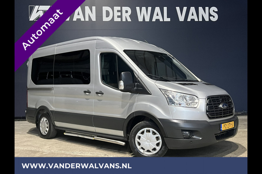 Ford Transit Kombi 2.0 TDCI Automaat L2H2 9 Zits Personenbus Rolstolvervoer Euro6 Airco | LED Cruisecontrol, Parkeersensoren