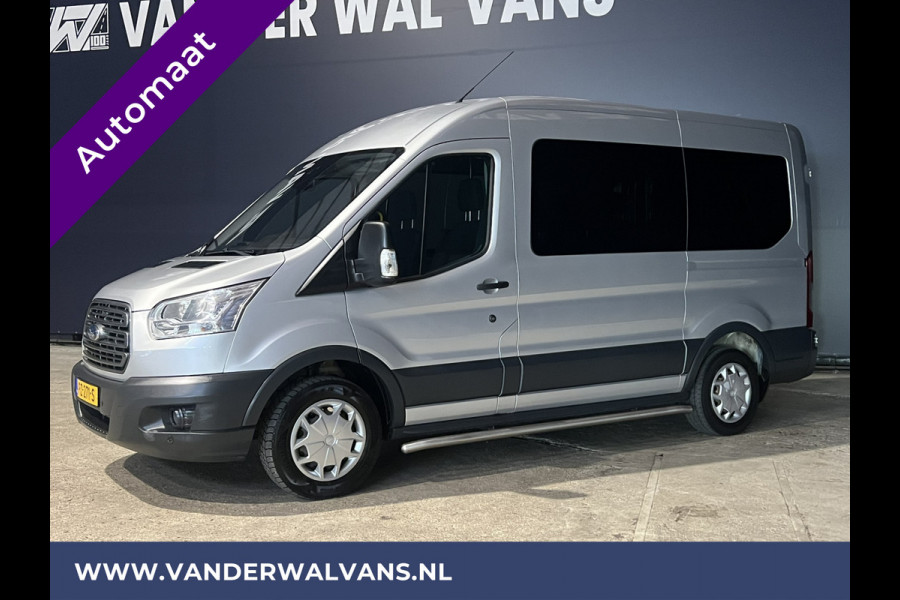 Ford Transit Kombi 2.0 TDCI Automaat L2H2 9 Zits Personenbus Rolstolvervoer Euro6 Airco | LED Cruisecontrol, Parkeersensoren