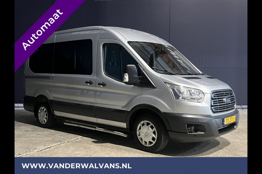 Ford Transit Kombi 2.0 TDCI Automaat L2H2 9 Zits Personenbus Rolstolvervoer Euro6 Airco | LED Cruisecontrol, Parkeersensoren