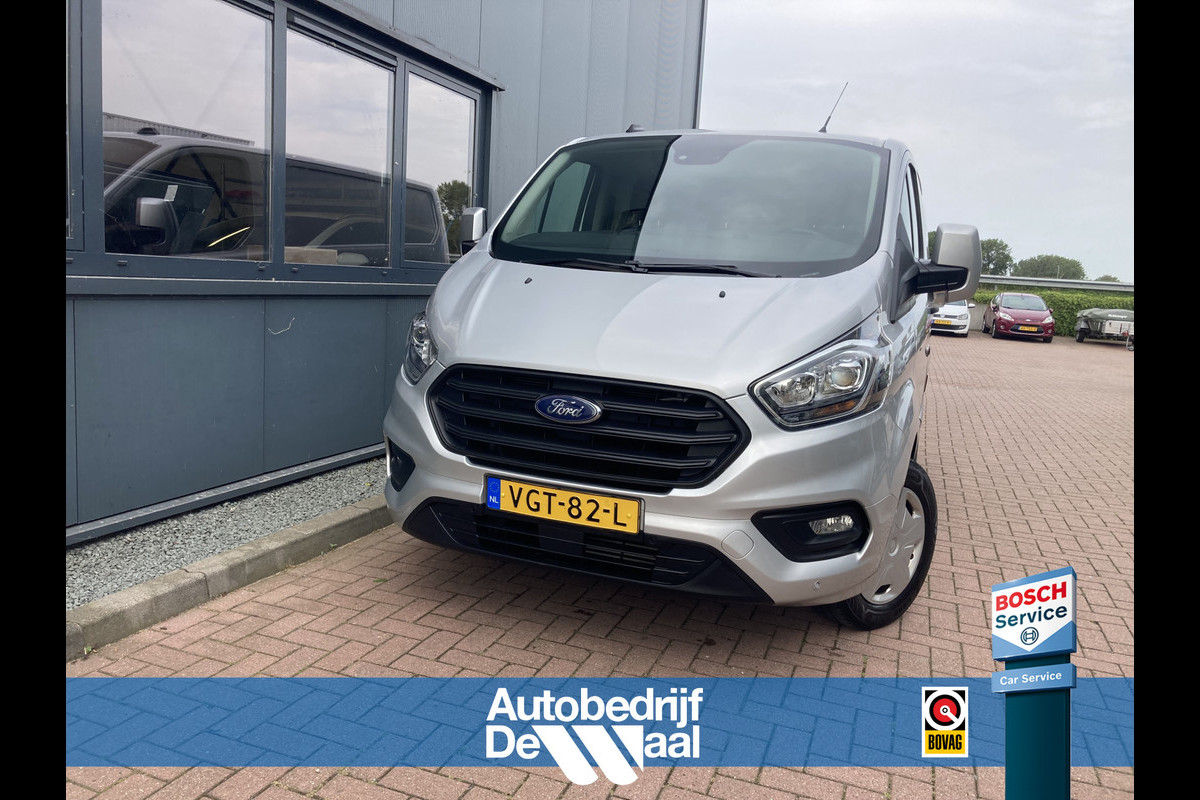 Ford Transit Custom 2.0 TDCi 130pk Automaat Trend L1H1 300 GB 2XSCHUIFDEUR/AIRCO/CRUISE/PDC/TREKH./VERW.VOORRUIT