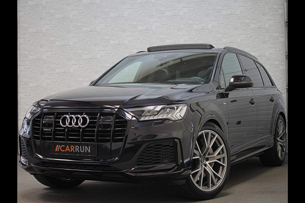 Audi Q7 55 TFSI e S-Line | Carbon | Panorama | RS Uitlaattips | Head-Up | ACC | Voll. Leder | Keyless-Go | Trekhaak 3500kg | Luchtvering | Tour-Pakket | Matrix-LED | Virtual-Cockpit | Carplay | Camera | DAB | Keyless-Go | 3-Zone Clima | Lane Assist. Rijklaarprijs incl Service en Bovag Garantie.