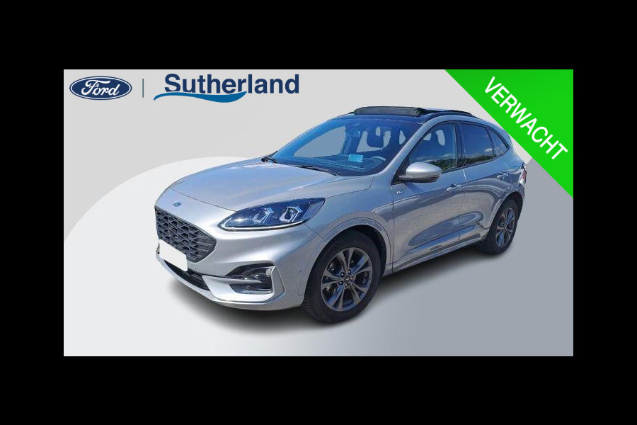 Ford Kuga 2.5 FHEV ST-Line X | Panoramadak | Winter Pack | Adaptive cruise control | Geen stekker nodig! | Head up display | Adaptive LED | All season banden