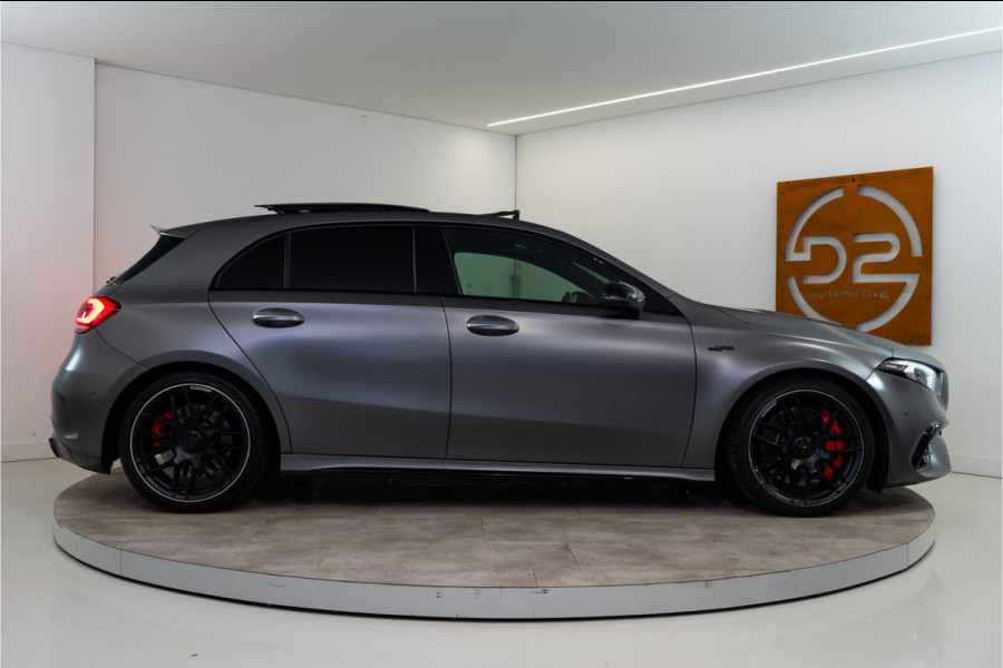 Mercedes-Benz A-Klasse AMG 45 S 4MATIC+ 422PK | Schaalstoelen | Pano | Sfeer | Burmester | VOL! 12 MND Garantie