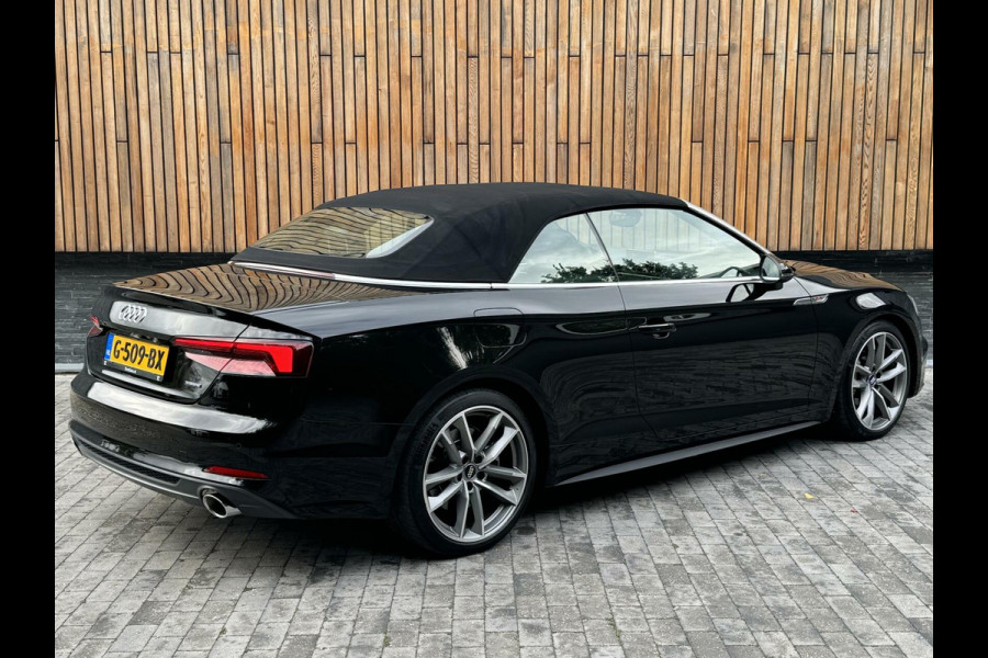 Audi A5 Cabriolet 45 TFSI quattro S Line Automaat | Digitaal dashboard | Stoel en nekverwarming | Winscherm | LED verlichting | 19 inch