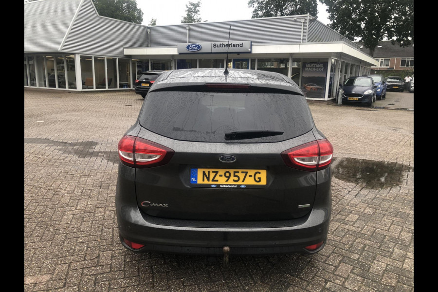 Ford C-MAX 1.0 Ecoboost Titanium 125pk Trekhaak | Stoelverwarming | Navigatie | Parkeersensoren | Voorruitverwarming | Dealer onderhouden