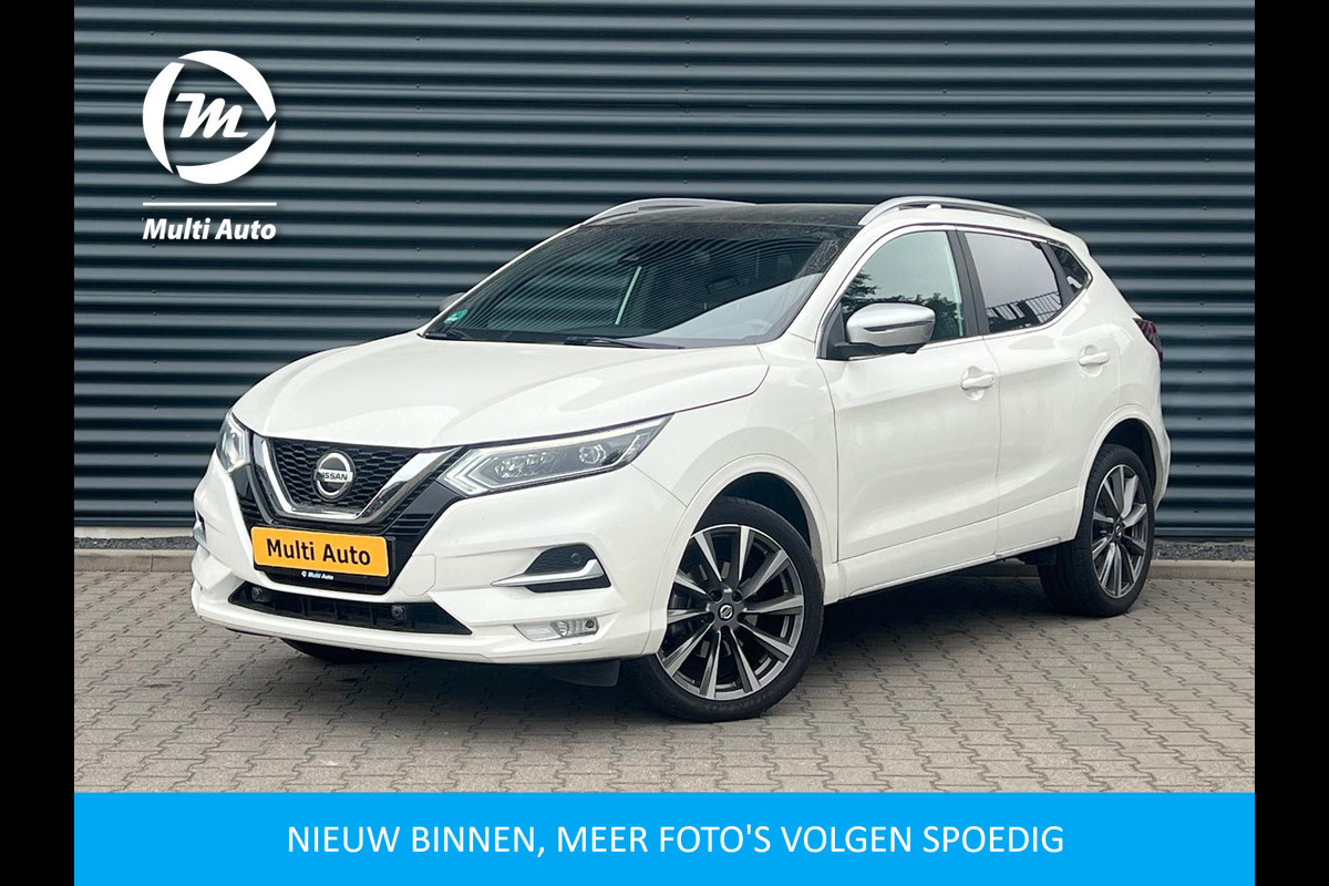 Nissan QASHQAI 1.3 DIG-T N-Connecta | Panodak | Afneembare Trekhaak | 360 Camera | Led | Keyless | Stoelverwarming |