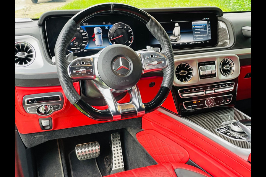 Mercedes-Benz G-Klasse 63 AMG Premium Plus/V8/Burmester/Red Leer/Massage