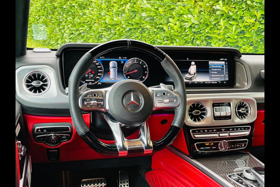 Mercedes-Benz G-Klasse 63 AMG Premium Plus/V8/Burmester/Red Leer/Massage