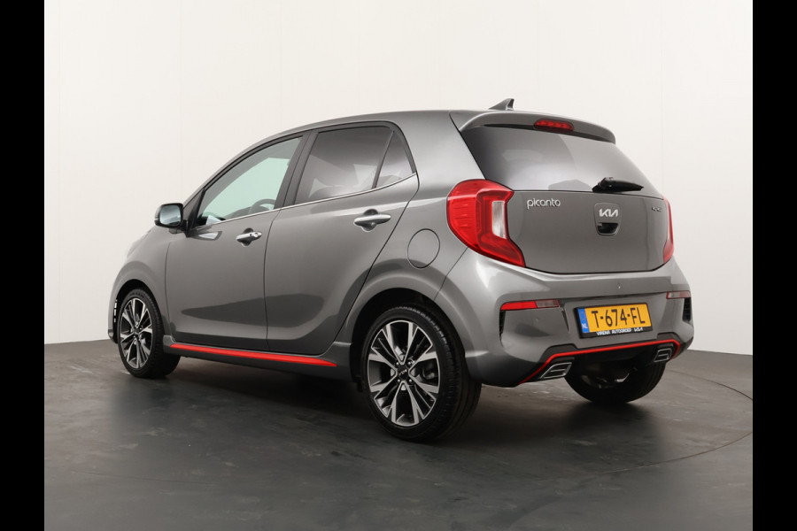 Kia Picanto 1.0 T-GDi GT-Line 5p 100PK! - Cruise Control - Leder - Climate Control - Navigatie - Apple/Android Carplay - Fabrieksgarantie Tot 2030