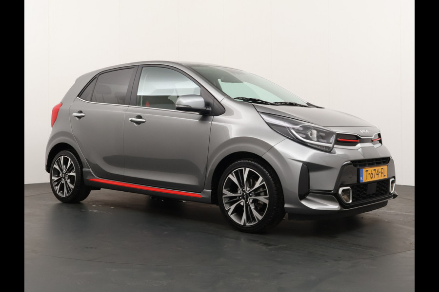 Kia Picanto 1.0 T-GDi GT-Line 5p 100PK! - Cruise Control - Leder - Climate Control - Navigatie - Apple/Android Carplay - Fabrieksgarantie Tot 2030