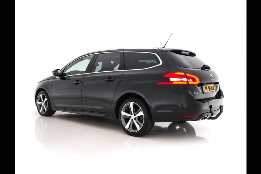 Peugeot 308 SW 1.5 BlueHDi Blue-Lease GT-Line Aut. *PANO | FULL-LED | VOLLEDER | CAMERA | NAVI-FULLMAP | DAB | KEYLESS | ECC | PDC | CRUISE | SPORT-SEATS | LANE-ASSIST | 18"ALU**