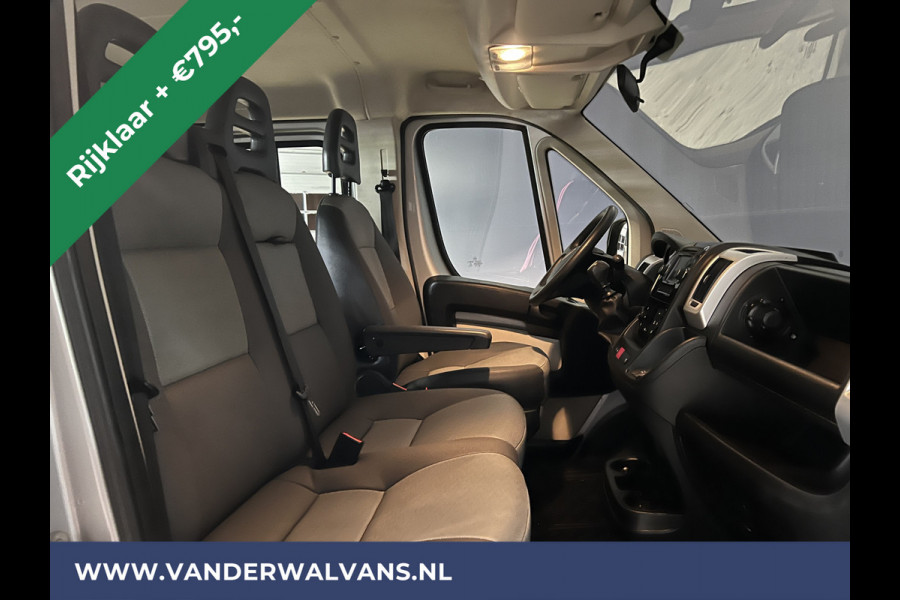 Fiat Ducato 2.3 MultiJet 150pk Kipper Pick up Open laadbak dubbele cabine Euro6 RIJKLAAR Airco | 7 Zits | 3000kg Trekhaak | Navigatie, Cruisecontrol, Sidebars