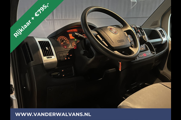 Fiat Ducato 2.3 MultiJet 150pk Kipper Pick up Open laadbak dubbele cabine Euro6 RIJKLAAR Airco | 7 Zits | 3000kg Trekhaak | Navigatie, Cruisecontrol, Sidebars