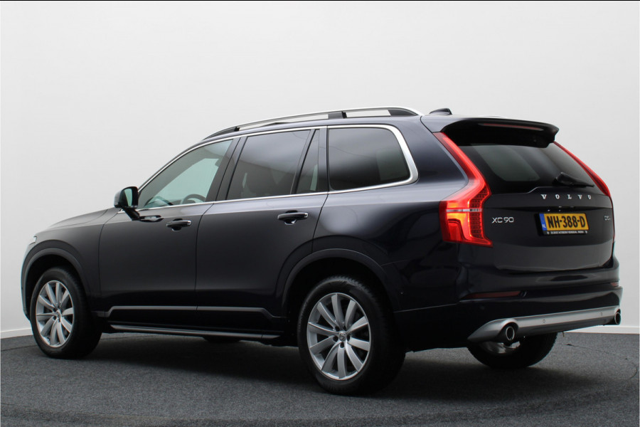 Volvo XC90 2.0 D5 AWD Momentum Automaat LED, Cruise, Leer, Panoramadak, Camera, Navigatie, Head-Up, City Safety