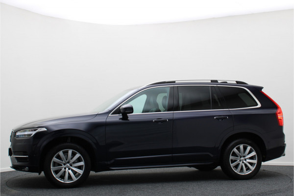 Volvo XC90 2.0 D5 AWD Momentum Automaat LED, Cruise, Leer, Panoramadak, Camera, Navigatie, Head-Up, City Safety