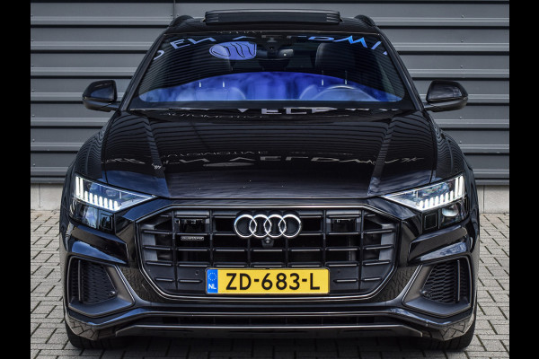 Audi Q8 50 TDI QUATTRO PRO LINE S | PANORAMADAK | SHADOW-LINE | LED MATRIX | BANG&OLUFSEN | LUCHTVERING | 360 CAMERA | DAB+ | ADAPTVICE