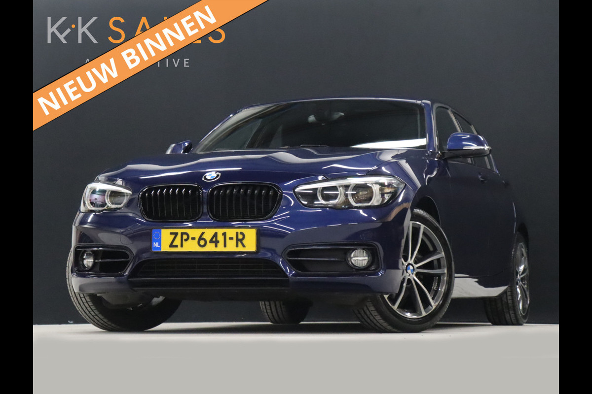 BMW 1-serie 116i Sport Line Shadow M-PAKKET [M-STUUR, NAVIGATIE, PDC ACHTER, CRUISE CONTROL, CLIMATE, NIEUWSTAAT]