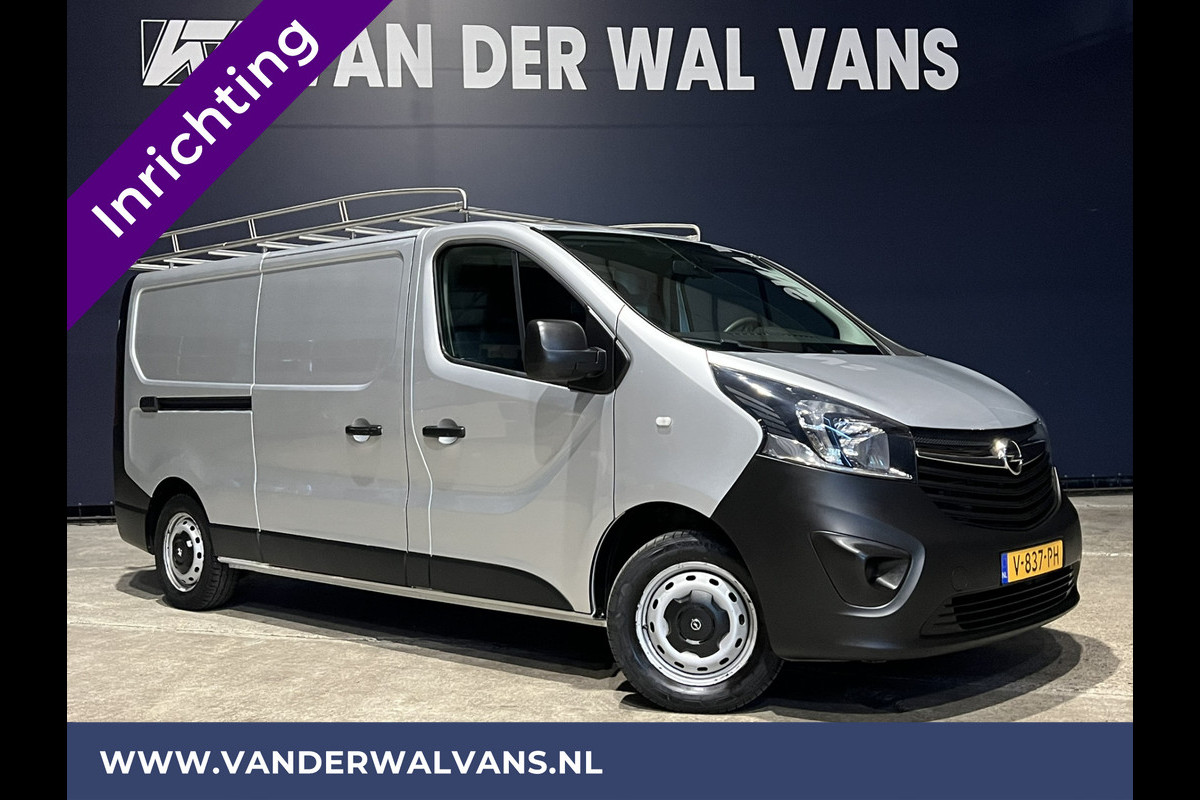 Opel Vivaro 1.6 CDTI 122pk L2H1 inrichting Euro6 Airco | Imperiaal | Trekhaak | LED Cruisecontrol, Parkeersensoren, Bijrijdersbank