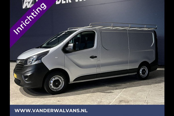 Opel Vivaro 1.6 CDTI 122pk L2H1 inrichting Euro6 Airco | Imperiaal | Trekhaak | LED Cruisecontrol, Parkeersensoren, Bijrijdersbank