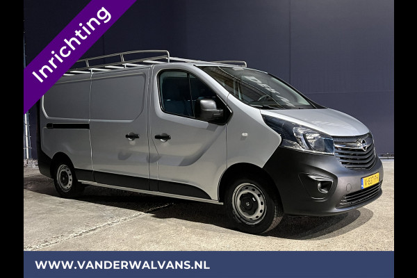 Opel Vivaro 1.6 CDTI 122pk L2H1 inrichting Euro6 Airco | Imperiaal | Trekhaak | LED Cruisecontrol, Parkeersensoren, Bijrijdersbank