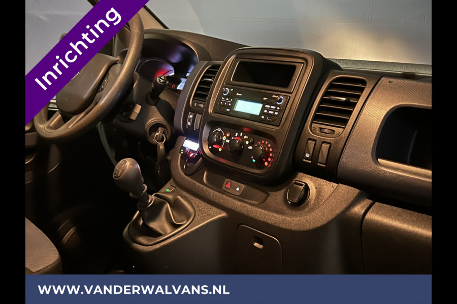 Opel Vivaro 1.6 CDTI 122pk L2H1 inrichting Euro6 Airco | Imperiaal | Trekhaak | LED Cruisecontrol, Parkeersensoren, Bijrijdersbank