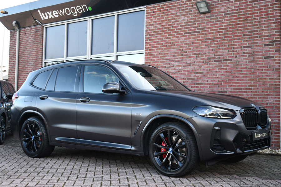 BMW X3 xDrive30e M-Sport Ind.Frozen-grey Pano Carbon Camera 20inch