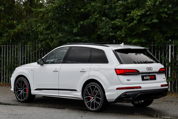 Audi Q7 60 TFSI e quattro Competition. Pano, RS, Massage, Luchtv, Stoelvent, Laser, ACC, B&O, Stuurvw, Camera, Trekhaak!