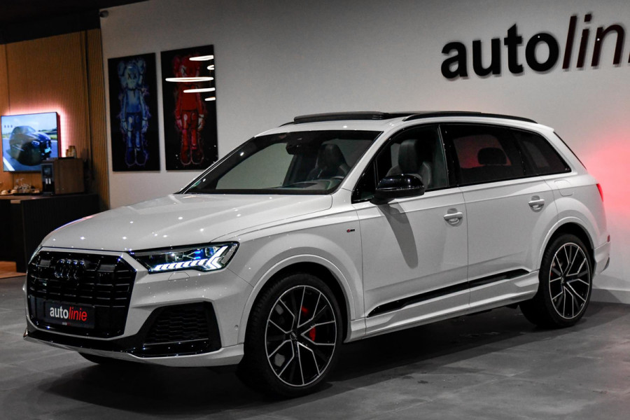 Audi Q7 60 TFSI e quattro Competition. Pano, RS, Massage, Luchtv, Stoelvent, Laser, ACC, B&O, Stuurvw, Camera, Trekhaak!