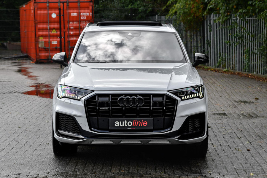 Audi Q7 60 TFSI e quattro Competition. Pano, RS, Massage, Luchtv, Stoelvent, Laser, ACC, B&O, Stuurvw, Camera, Trekhaak!