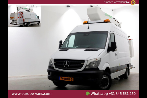 Mercedes-Benz Sprinter 516 CDI 163pk Euro6 L2H2 Hoogwerker werkhoogte 17meter PTO 06-2016