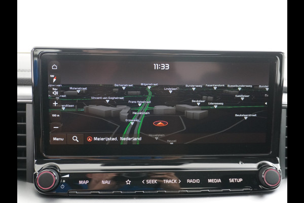 Kia Ceed Sportswagon T120PK Autom7. MHEV Apple Carplay Android Auto Camera Navi Mirror-link LED Dual-Ecc DAB PDC Regen-Lichtsensor Led LMVCruise Cont Premium-HiFi WiFi-vb. Multimedia Lane-assist Elec.ramen en Spiegels Mild Hybrid Voorruit aut defrost  7-versnellingen dct Bu-spieg verst/verwb ESC Facelift Model Orig.NL auto 32.000 nieuw