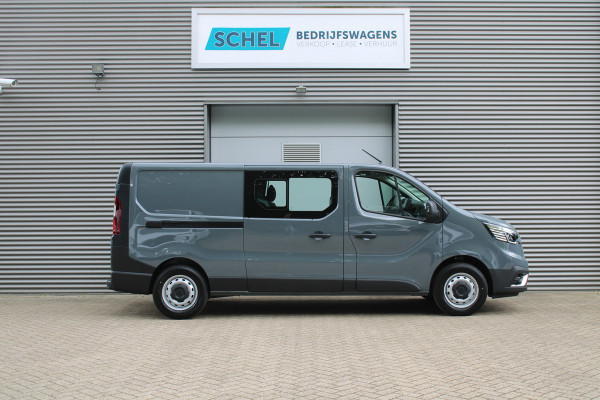 Renault Trafic 2.0 dCi 170pk T29 L2H1 Dubbele Cabine Comfort - 2x Schuifdeur - Navigatie - Climate - Vloerplaat - Rijklaar