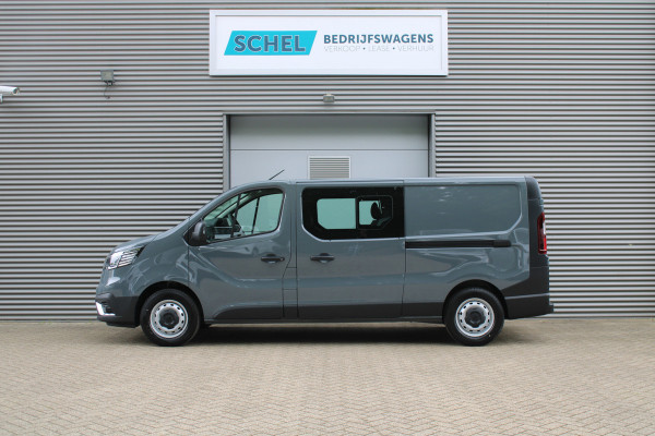 Renault Trafic 2.0 dCi 170pk T29 L2H1 Dubbele Cabine Comfort - 2x Schuifdeur - Navigatie - Climate - Vloerplaat - Rijklaar