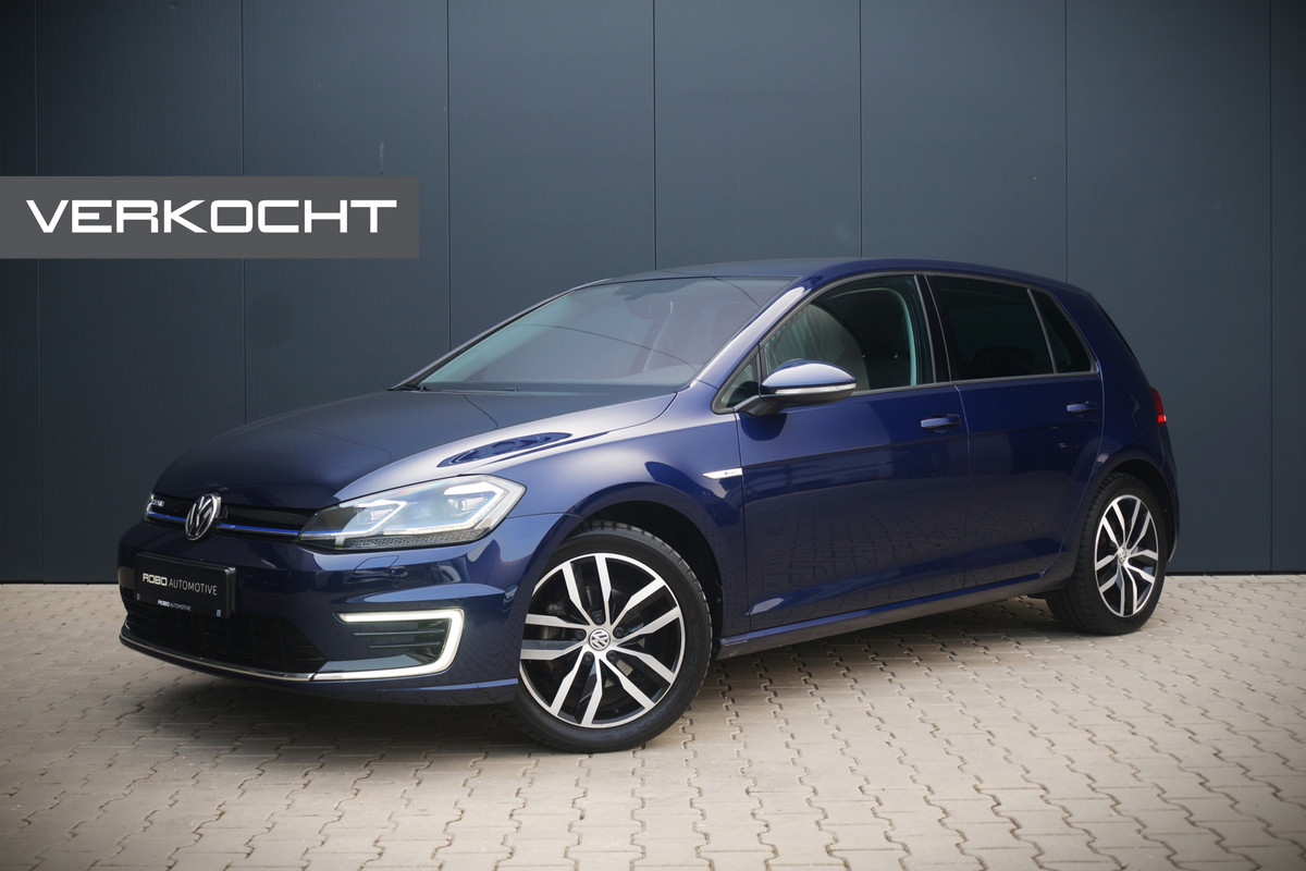 Volkswagen e-Golf e-Golf | Virtual | Warmtepomp | Camera | Keyless | Led | Groot Scherm | Adaptive Cruise Control | NAP | Stoelverwarming | Apple\Andoid Auto | BTW | Aut. Airco | Navigatie |