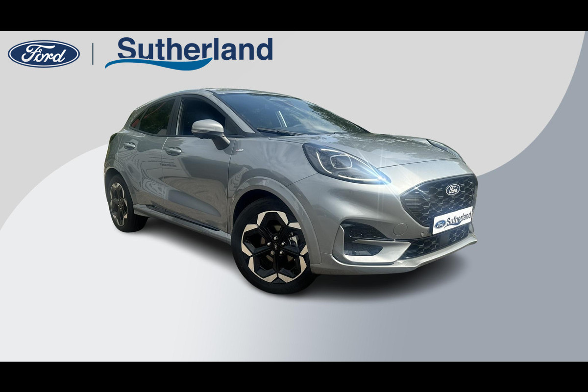 Ford Puma 1.0 EcoBoost Hybrid ST-Line X Ford Voorraad 125pk Nieuw Model | Driver Assistance Pack | Comfort Pack | Solar Silver | incl 4.000,- euro korting