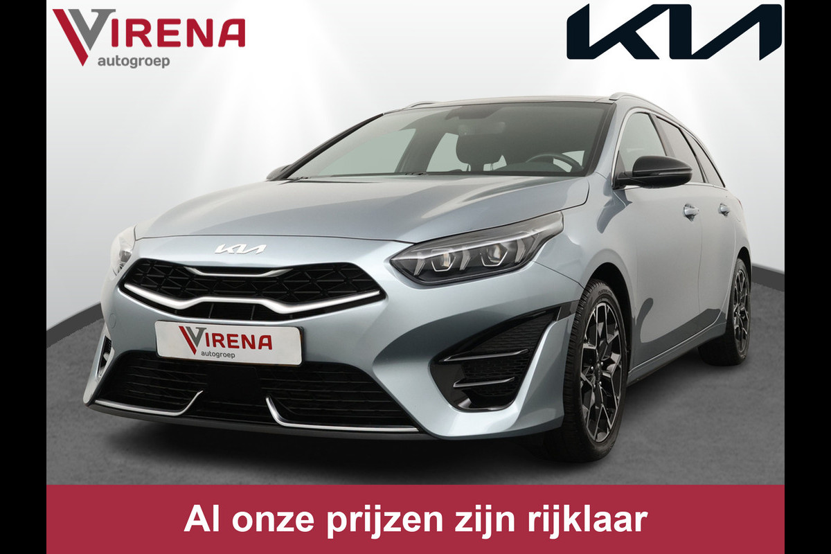 Kia Ceed Sportswagon 1.5 T-GDi GT-Line - Cruise Control - Climate Control - Navigatie - Led - Stoel/Stuur Verwarming - Fabrieksgarantie Tot 2030