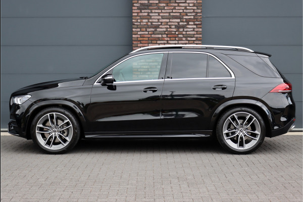 Mercedes-Benz GLE 580 V8 4MATIC Premium AMG Aut9 | Grijs kenteken | Luchtvering | Distronic+ | Panoramadak | Trekhaak | Camera | Rijassistent+ | DAB | Burmester | ENERGIZING | Stoelverwarming | Sfeerverlichting |