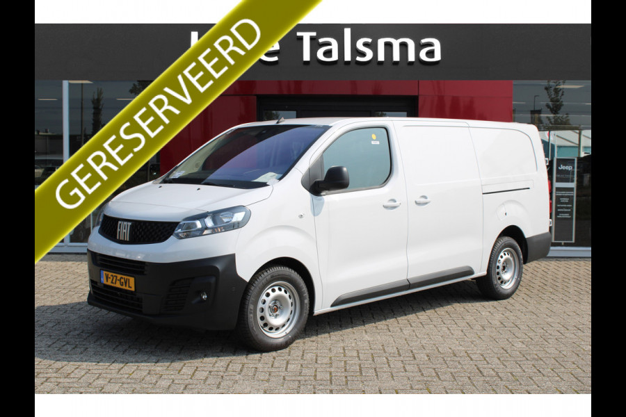 Fiat Scudo 2.0 MultiJet L3H1 | Standkachel | Trekhaak | Links en Rechts schuifdeur | Navigatie | Cruise Control Adaptief