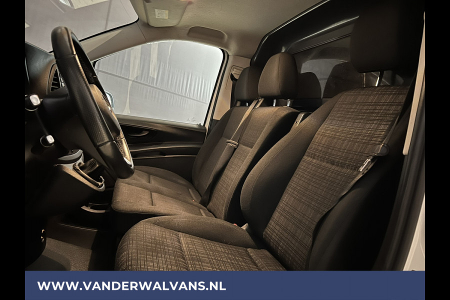 Mercedes-Benz Vito 114 CDI 136pk L2H1 Euro6 Airco | Trekhaak | Cruisecontrol | Parkeersensoren Stoelverwarming, Bijrijdersbank