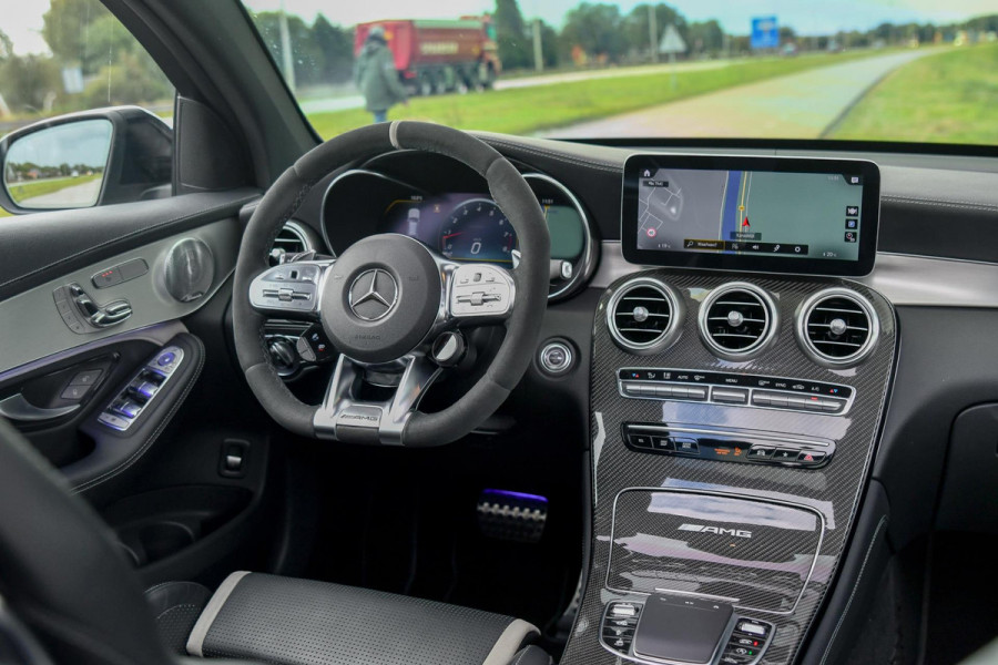 Mercedes-Benz GLC Coupé AMG 63 S 4MATIC+ BTW, Luchtv, Schaal, Carbon, Pano, Memory, Distro+, 360, HUD, Burm, Keyless, Carpl