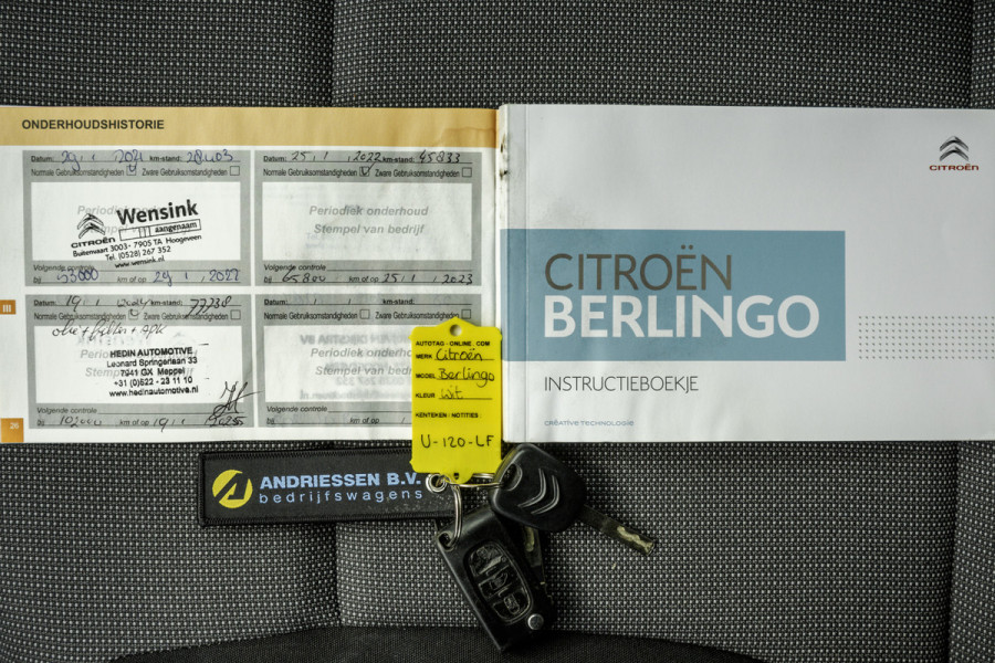 Citroën Berlingo 1.6 BlueHDI | L1H1 | Euro 6 | Cruise | Airco | Schuifdeur