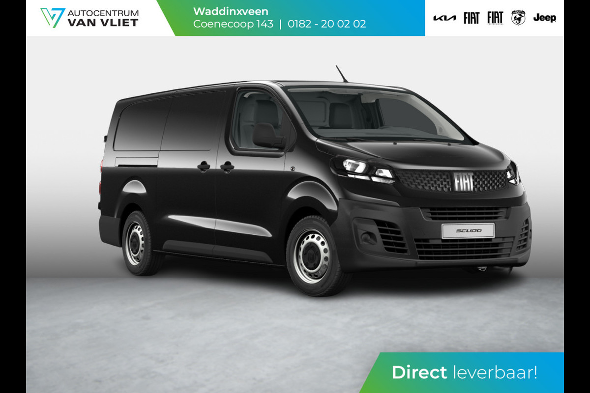 Fiat Scudo 2.0 MultiJet L3H1 | Uit voorraad leverbaar | Navi | LED | Camera | Apple Carplay | 3-Zits | Trekhaak afn.