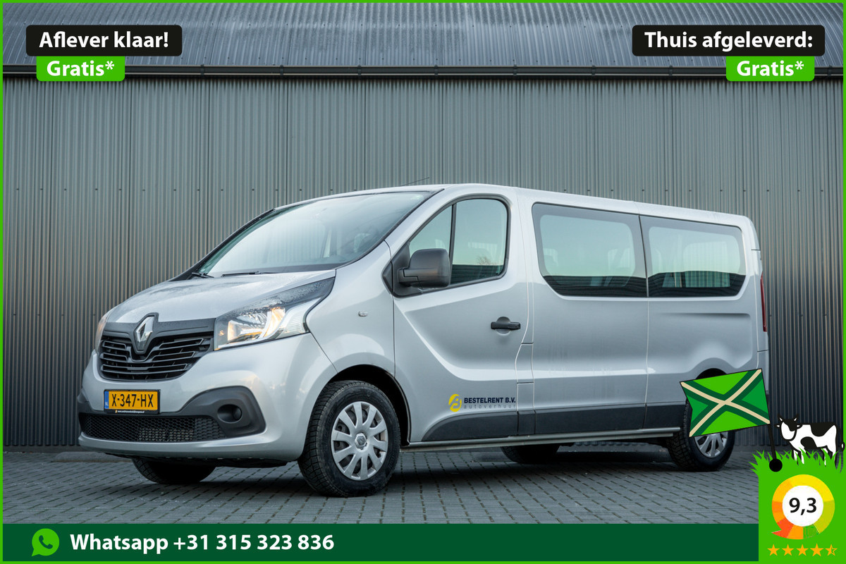 Renault Trafic Passenger **1.6dCi 9-Pers L2H1 | Incl. BPM, BTW vrij | R-Link | Navi | Airco | Cruise | PDC | MF Stuur | Start / Stop**