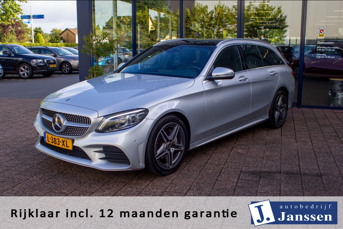 Mercedes-Benz C-Klasse Estate 180 Business Solution AMG |Prijs rijklaar incl. 12 mnd garantie | Trekhaak schuif/kanteldak Camera