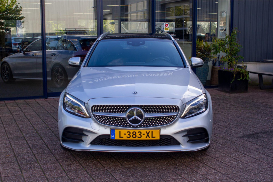 Mercedes-Benz C-Klasse Estate 180 Business Solution AMG |Prijs rijklaar incl. 12 mnd garantie | Trekhaak schuif/kanteldak Camera